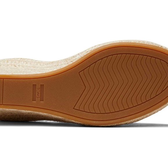Toms- Natural Marisol Peep Toe Wedge - Picture 4 of 4